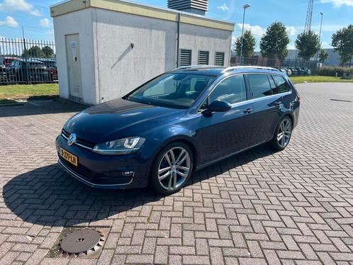 Volkswagen Golf 1.4 TSI 90KW Variant DSG 2014 Blauw, Auto's, Volkswagen, Particulier, Golf Variant, ABS, Achteruitrijcamera, Adaptive Cruise Control