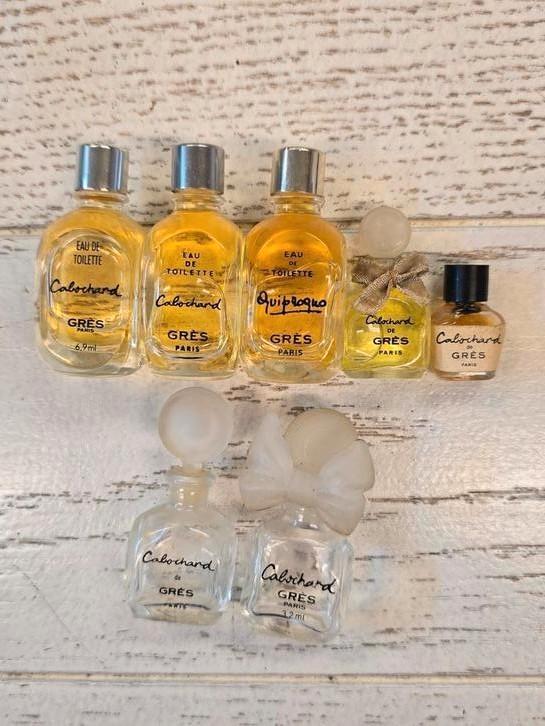 Vintage Gres parfum 7 stuks, Verzamelen, Parfumverzamelingen, Ophalen of Verzenden
