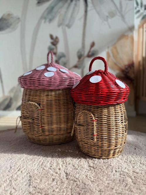 Paddenstoel mand NIEUW, Kinderen en Baby's, Kinderkamer | Inrichting en Decoratie, Nieuw, Overige typen, Ophalen of Verzenden