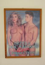 Delta Doc Johnson poster ,ingelijst achter ontspiegeld glas, Huis en Inrichting, Woonaccessoires | Lijsten, Ophalen, Minder dan 50 cm
