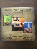 Decoratief Dienblad - Nieuw in doos, Ophalen of Verzenden, Nieuw, Rond, Metaal