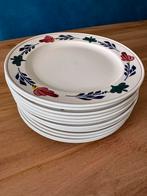 Boerenbont boerenbond dinerborden, Huis en Inrichting, Keuken | Servies, Ophalen of Verzenden, Zo goed als nieuw, Bord(en), Aardewerk