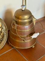 Antieke Koperen doofpot met Porseleinen Handvat, Antiek en Kunst, Antiek | Koper en Brons, Ophalen of Verzenden, Koper