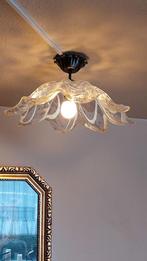Antieke murano glazen  plafond lamp, Ophalen