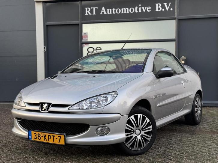 Peugeot 206 CC 1.6-16V Quiksilver Clima, Auto's, Peugeot, Bedrijf, Te koop, ABS, Airbags, Airconditioning, Alarm, Boordcomputer