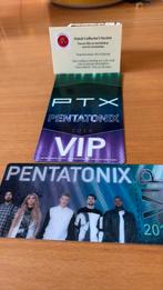 Pentatonix twee holo look vip passen plastic, Ducoso, Ophalen of Verzenden, Zo goed als nieuw, Foto of Kaart