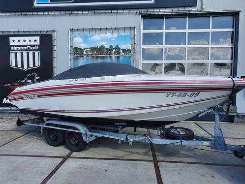 Powerquest viate 208, Watersport en Boten, Speedboten, 6 meter of meer, Benzine, 200 pk of meer, Polyester, Binnenboordmotor, Ophalen
