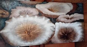 olieverf schildering 70x140x4cm beschikbaar voor biedingen
