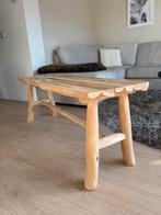 Teak houten decoratiebankje - Xenos, Ophalen, Zo goed als nieuw