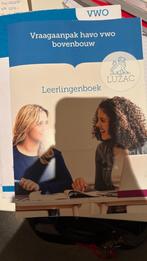 luzac vraag en aanpak leerboek, Ophalen of Verzenden, Zo goed als nieuw, Overige niveaus, Overige vakken