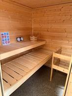 Karibu | Mia Sauna - SHOWROOMMODEL, Sport en Fitness, Sauna, Ophalen, Zo goed als nieuw, Fins of Traditioneel, Complete sauna