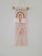 Macrame regenboog wandhanger roze, Kinderen en Baby's, Kinderkamer | Inrichting en Decoratie, Verzenden, Nieuw, Wanddecoratie