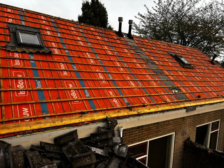 27x IsoBouw SlimFix Spoor 3.0 dakisolatieplaten van 390 cm, Doe-het-zelf en Verbouw, Isolatie en Afdichting, Gebruikt, Dakisolatie