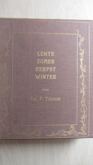 Jac. P. Thijse - de Seizoenen  - 4 boeken in cassette beschikbaar voor biedingen