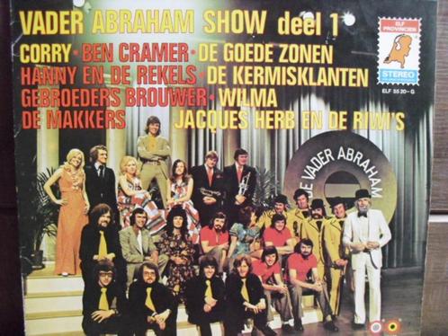 De Vader Abraham Show "Deel 1" LP, Cd's en Dvd's, Vinyl | Nederlandstalig, Gebruikt, Levenslied of Smartlap, 12 inch, Ophalen of Verzenden