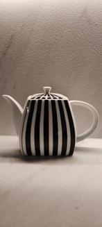 Theepot Zwart wit, Ophalen of Verzenden