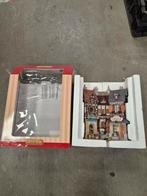 Lemax Kersthuis Wanddecoratie Essex Street Facade, Ophalen of Verzenden, Gebruikt