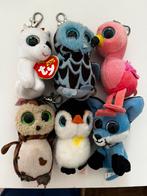 Sleutelhangers 5 ty beanie boo, 1 look-a-like (vosje), Ophalen of Verzenden, Gebruikt