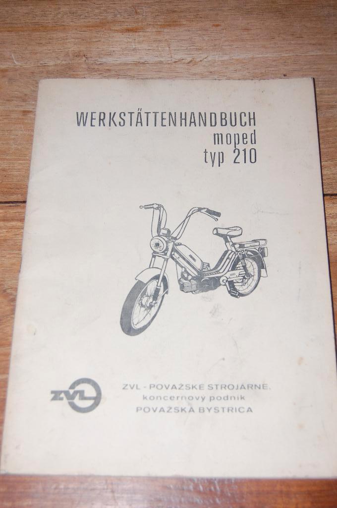 Jawa Babetta ZVL model 210 werkplaatshandboek., Fietsen en Brommers, Handleidingen en Instructieboekjes, Gebruikt, Ophalen of Verzenden