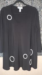 Joseph Ribkoff Tuniek Maat 42 Zwart/Wit, Kleding | Dames, Zwart, Maat 42/44 (L), Joseph Ribkoff, Ophalen of Verzenden