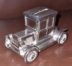 Verzilverde Spaarpot Ford T - Zilverstad, Ophalen of Verzenden