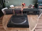 Kenwood P-63 Platenspeler met Versterker en Speakers, Ophalen of Verzenden, Gebruikt, Platenspeler, Overige merken