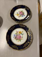 2 borden carlsbad cobalt, Huis en Inrichting, Keuken | Servies, Ophalen of Verzenden, Zo goed als nieuw, Overige stijlen, Bord(en)