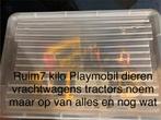 Grote verzameling Playmobil - Tractors, vrachtwagens en meer, Ophalen, Gebruikt, Los playmobil