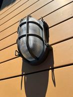 Industriële Wandlamp Vintage, Huis en Inrichting, Lampen | Wandlampen, Ophalen of Verzenden, Zo goed als nieuw, Glas