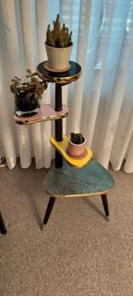 Vintage 50's plantentafeltje, Minder dan 55 cm, Gebruikt, Ophalen of Verzenden, Retro 50's