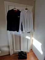 Complete Smoking Inclusief Schoenen en Overhemd, Ophalen, Zwart, Zo goed als nieuw, Maat 56/58 (XL)