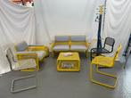 Unieke Talin Vicenza Mid-Century Lounge Set Italiaans Design, Ophalen of Verzenden, Gebruikt, Metaal, Mid-Century / Modern