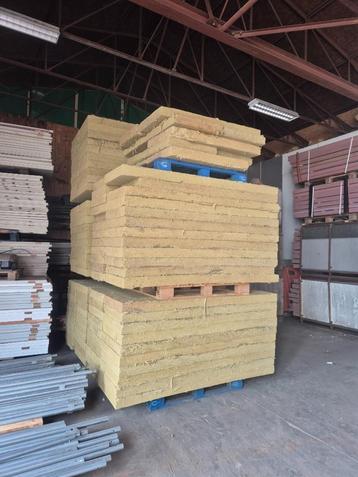 Steenwol isolatie - Harde persing - 10 cm dik - Rockwool beschikbaar voor biedingen