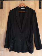 Zomerblazer Vanillia Zwart Small € 12,00, Ophalen of Verzenden, Zo goed als nieuw, Jasje, Maat 36 (S)