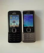 Te koop 2X goedwerkende Nokia 6300 klassiek, Telecommunicatie, Mobiele telefoons | Nokia, Gebruikt, Zwart, Ophalen of Verzenden