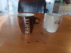 Twee leuke koffiemokken, Ophalen of Verzenden, Gebruikt