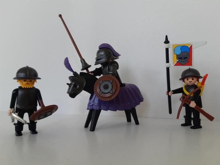 Playmobil 3329 - Ridder met schildknapen, Kinderen en Baby's, Speelgoed | Playmobil, Gebruikt, Ophalen of Verzenden