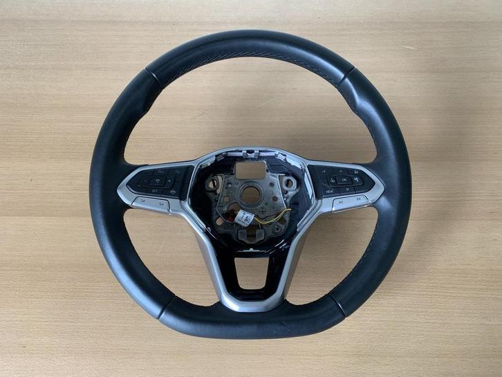 stuurwiel vw golf VIII / VW tiguan 2016 - 2022 Leer verwarmd, Auto-onderdelen, Besturing, Volkswagen, Gebruikt, Ophalen of Verzenden