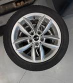Mini Cooper 17 inch velgen met winterbanden, Auto-onderdelen, Banden en Velgen, Gebruikt, Banden en Velgen, 17 inch, Personenwagen