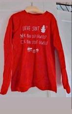 Mooi Sinterklaas t-shirt maat 110-116, Kinderen en Baby's, Ophalen of Verzenden, Zo goed als nieuw, Meisje, Shirt of Longsleeve