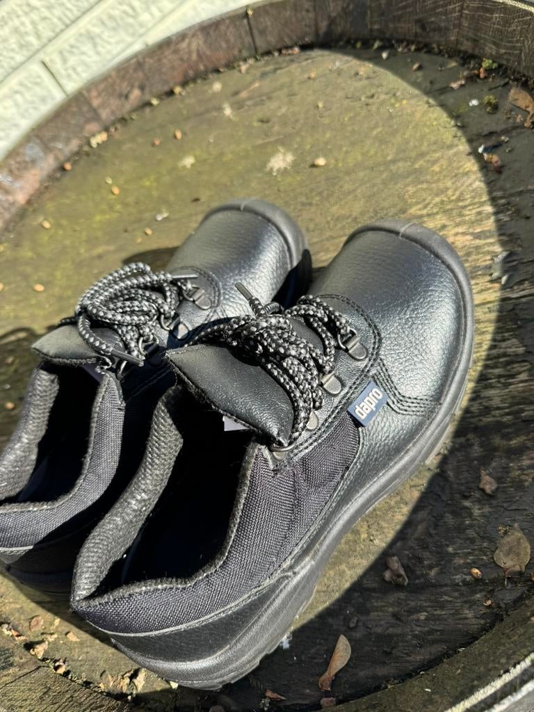 Zgan Werkschoen zwart Dapro 38, Zwart, Ophalen of Verzenden, Zo goed als nieuw, Werkschoenen