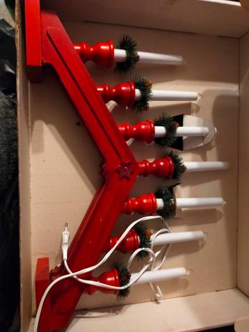 VINTAGE KERSTVERLICHTING KERST RETRO KERSTBOOM KERSTBAL OUD beschikbaar voor biedingen