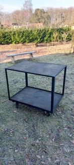 Stevige werkbank op wielen - 70x100cm, Doe-het-zelf en Verbouw, Werkbanken, Ophalen of Verzenden, Gebruikt, 70 tot 120 cm