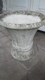 tuinpot beton  zware kwaliteit, Tuin en Terras, Bloempotten, Ophalen, Gebruikt, Rond, Tuin