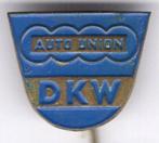 Auto Union DKW blauw op koper auto speldje ( A_237 ), Verzenden, Nieuw, Transport, Speldje of Pin