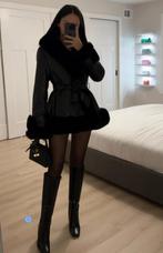 Faux fur jacket, Maat 38/40 (M), Zwart, Nieuw, Ophalen of Verzenden