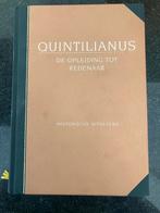 Quintilianus - De opleiding tot redenaar, Verzenden, Zo goed als nieuw, Overige uitgevers, Nederlands