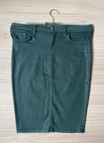 Kokerrok SevenTwo Denim maat 6 maat S, Kleding | Dames, Rokken, Zo goed als nieuw, Maat 36 (S), Boven de knie, Groen