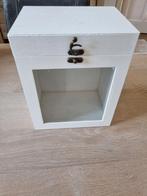 Wit kistje, Huis en Inrichting, Ophalen, Minder dan 50 cm, Minder dan 50 cm, Zo goed als nieuw
