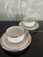 Kop en schotel Pillivuyt France (2st), Antiek en Kunst, Ophalen of Verzenden